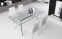 Стол металлический со стеклом SEVEN CB/4042-RC 160 G Connubia by Calligaris - 1