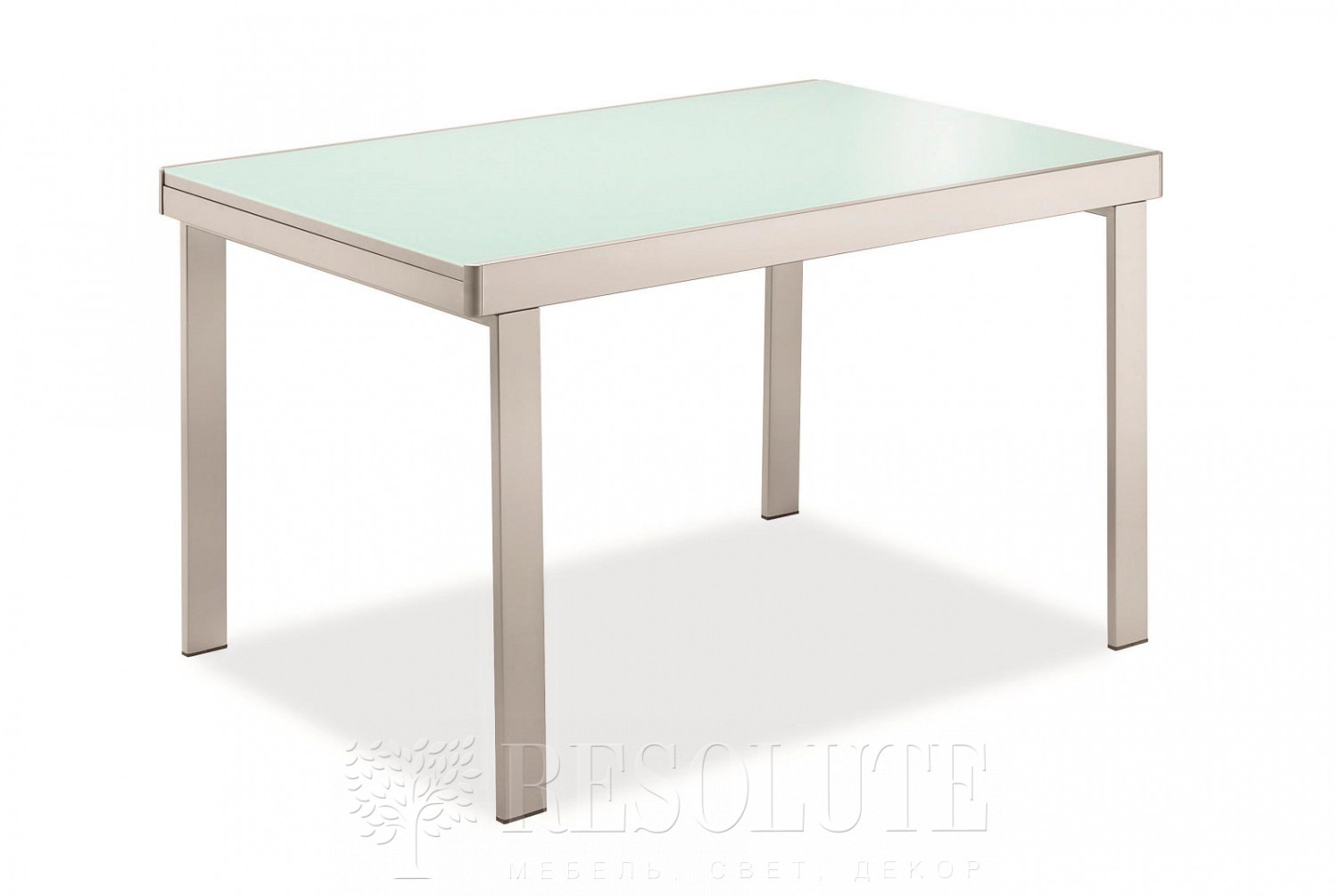 Стол металлический со стеклом Olivo&Godeassi G/4707 Matrix