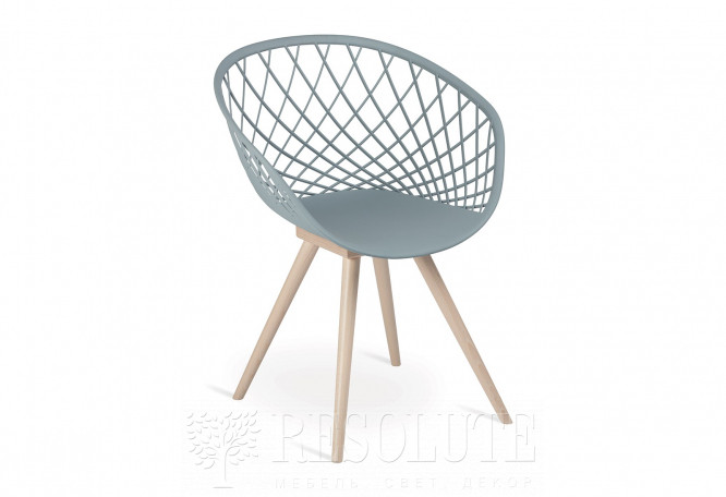 Кресло деревянное с пластиковым сидением Natisa SL 1411 Bubble